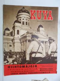 Kuva 1939 nr 4, Hiihtomajoja Helsingin liepeillä, Helmikuun manifesti, Göring & Kustaa, Suurta maailmanteatteria, Paavi - Sielujen valtias, Sonja Henie,  Saint-Cyr