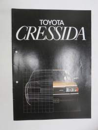 Toyota Cressida 1981 -myyntiesite / sales brochure