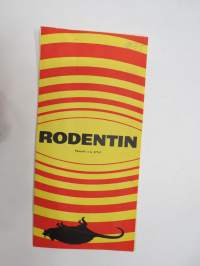 Rodentin rotanmyrkky -myyntiesite / sales brochure