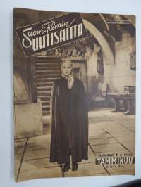 Suomi Filmin Uutisaitta 1944 nr 1, Kansikuva Renée Faure, Hollywood-filmi 