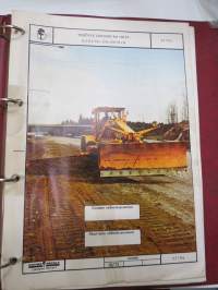 Lokomo AH 160 PS tiehöylä huolto-ohjekirja -grader manual, in finnish