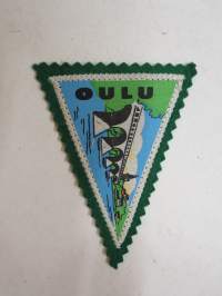 Oulu -matkailumerkki / travel souvenier badge