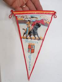 Palma de Mallorca -matkailuviiri / travel souvenier pennant