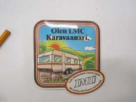 Olen LMC Karavaaneri -tarra / sticker