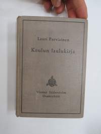 Koulun laulukirja 1939, kaikki laulujen nimet näkyvät tuotekuvissa -song book