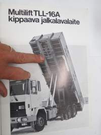 Multilift TLL-16A kippaava jalkalavalaite -myyntiesite