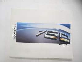 Volvo 760 1988 -myyntiesite / sales brochure