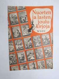 WSOY - Nuorten ja lasten joulukirjoja - mainosesite kirjoista / books for children & youth