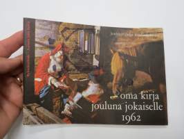 Joulun kirjat 1962 - mainosluettelo kirjoista / books for christmas