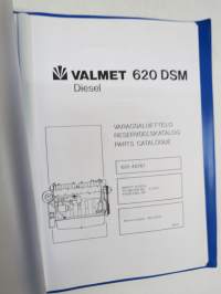 Valmet 620 DSM Diesel (Marine Engine160/2200) Varaosaluettelo - Reservdelskatalog - Parts Catalogue moottorin numerosta C 3570...