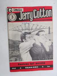 Jerry Cotton 1965 nr 3 Kuolema tuli mereltä