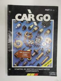 Car Go Auto Electrical Components starter, DC-motor & dynastarter part 3 -varaosaluettelo
