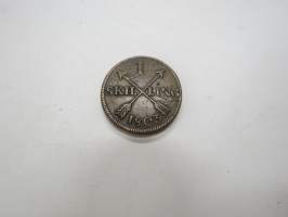1 skilling 1803, Ruotsi / Sweden -kolikko, päällelyönti / coin, overstruck