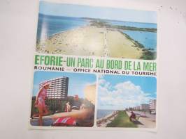 Eforie - Roumanie -matkailuesite / travel brochure
