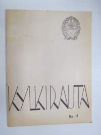 Kylkirauta nr 17 (1951), Kadettikunta-julkaisu, Erkki Hallakorpi - Tykkimiehistä Haapaniemen sotakoulussa, 35. kadettikurssin kronikat, ym.