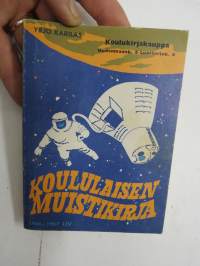 Koululaisen Muistikirja 1966-1967 -lukuvuosikalenteri, runsaasti artikkeleita & tietoa monilta aloilta ja harrasteista -calendar / yearbook for school pupils