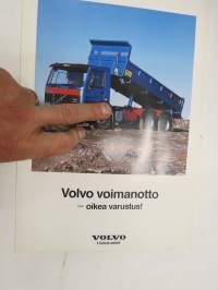 Volvo voimanotto -myyntiesite / sales brochure