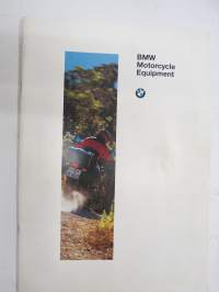 BMW Motorcycle Equipment 1997 -moottoripyörien varusteiden ja tarvikkeiden myyntiesite englanniksi
