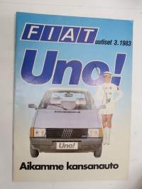 Fiat uutiset 1983 nr 3 -asiakaslehti / customer magazine