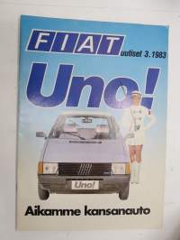 Fiat uutiset 1983 nr 3 -asiakaslehti / customer magazine