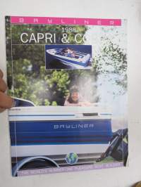 Bayliner Capri & Cobra 1988 -veneet, myyntiesite / sales brochure