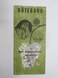 Göteborg - den blommande staden -matkailuesite / travel brochure