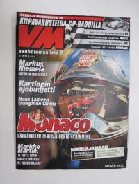 Vauhdin Maailma 2011 nr 5, Markus Niemelä, Karting ajobudjetti, Hans Laine, Monaco F1, Jokamiesluokan kilpavarustelu, Super 2000, Autourheilua hakaristin varjossa...