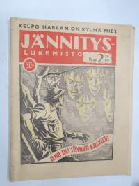 Jännityslukemisto 1942 nr 2, keskiaukeamalla 