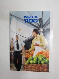 Nokia 1100 matkapuhelin / kännykkä -käyttöohjekirja