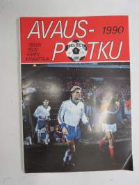 Avauspotku 1990 - Reilun pelin äänenkannattaja, Turun Erotuomarikerho (jalkapallo) vuosijulkaisu