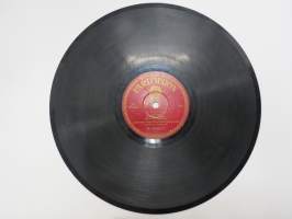 Parlophon B. 36087 Kaarlo Kytö & Georg Malmstén - Yksin elämässä / Unelma -savikiekkoäänilevy, 78 rpm record