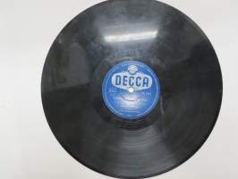 Decca SD 5451 Pärre Förars - Palmusaaren ainut mies / Kerro kultainen kuu -savikiekkoäänilevy / 78 rpm 10