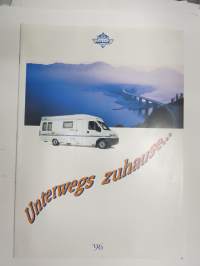 Hobby 1996 asuntoauto -myyntiesite / sales brochure