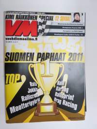 Vauhdin Maailma 2011 nr 12, Suomen parhaat 2011, Motor Sport 2012 kalenteri, ym.