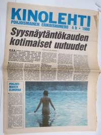Kinolehti Kevät 1980 4b Pohjoismainen erikoisnumero elokuvalehti / movie magazine