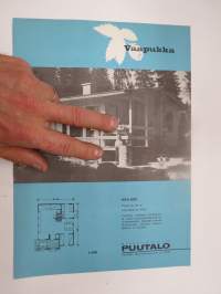 Myyntiyhdistys Puutalo, Kirsikka / Vaapukka -kesämökkiesite / cottage brochure