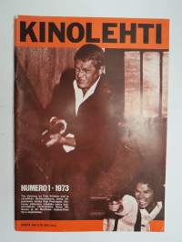 Kinolehti 1973 nr 1 elokuvalehti / movie magazine