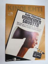 Kinolehti 1977 nr 5 elokuvalehti / movie magazine