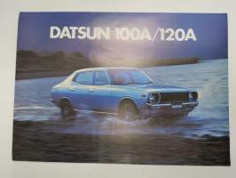 Datsun 100A / 120A -myyntiesite / sales brochure