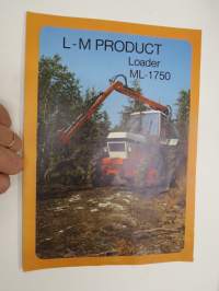 L-M Product Loader ML-1750 -myyntiesite, sales brochure