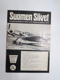 Suomen Siivet 1973 nr 6 - Ilmailuhistoriallinen lehti, viimeinen ilmestynyt numero, Douglas DC 1 & 2, Caudron C.714:n 