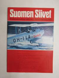 Suomen Siivet 1972 nr 1 - Ilmailuhistoriallinen lehti, Stieglitz SZ-4, Osasto Räty Hurricane-hävittäjiä hakemassa, Eino Luukkanen valokuva-albumi, Iljushin IL-2 ym.