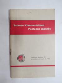 Suomen Kommunistisen Puolueen säännöt 1957