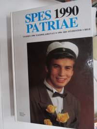 Spes patriae 1989 - Vuoden 1989 ylioppilaskuvat / ylioppilasmatrikkeli + matrikkeli + koekysymykset suomeksi ja ruotsiksi