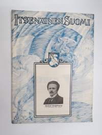 Itsenäinen Suomi 1929 nr 4 Maanpuolustusnumero, Puolustusvoimat ja palveusaika, armeija ja kansa,Puolustuspoliittinen asema, Siviiliväen puolustautumisesta...