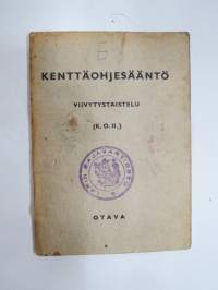 Kenttäohjesääntö II/2 (K.O.II/2) - Viivytystaistelu-finnish army field manual