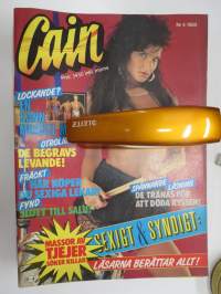 Cain 1989 nr 4 -aikuisviihdelehti / adult graphics magazine