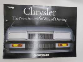 Chrysler GTS, LeBaron Coupé / Cabrio, Voyager, GS Turbo -myyntiesite