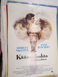 Käännekohta (The Turning Point) - Vändpunkten, Shirley MacLaine, Anne Bancroft, Michael Baryshnikov, Leslie Browne -elokuvajuliste / movie poster