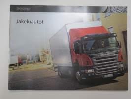 Scania jakeluautot -myyntiesite / sales brochure